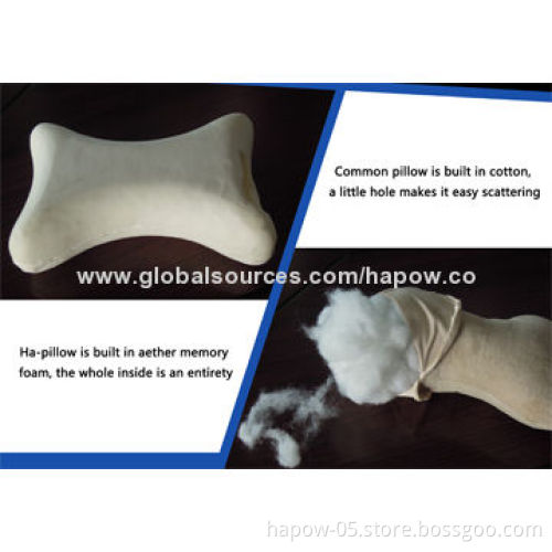 Memory Foam Pillows with Bluetooth 4.0, Stereo Music Speaker/Headset and Environmental Power Supply